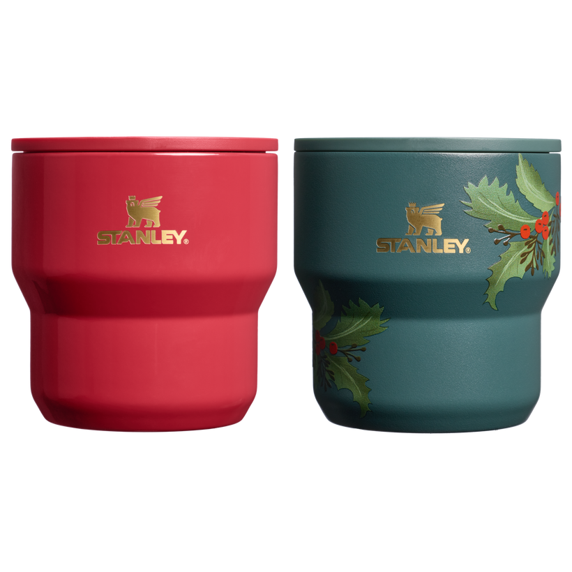 The Cheers & Cheer Stay-Hot Stacking Cup 2-Piece Set - Fresh Pack