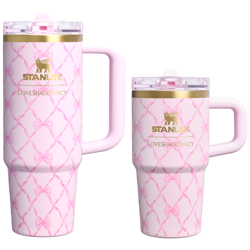 Stanley 1913 x LoveShackFancy Holiday The Quencher® Details ProTour Tumbler Set | 2-pack - Outdoor Pick