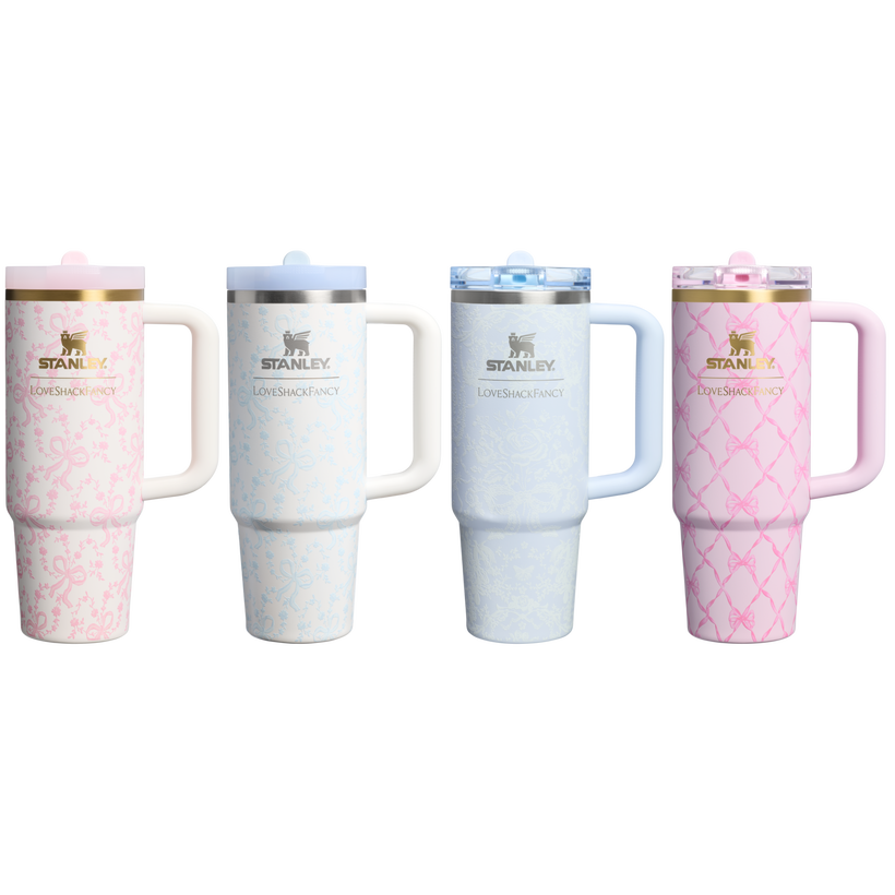 Stanley 1913 x LoveShackFancy Holiday The Quencher ProTour Set 4-pack - Essential Carry